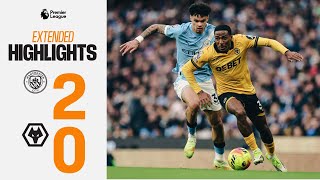 Defeat on the road | Manchester City 2-0 Wolves | Extended Highlights
