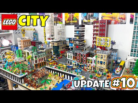 MASSIVE CHANGES TO MY LEGO CITY - LEGO City Update # 10