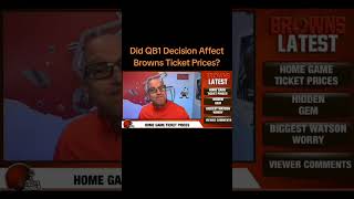 Browns Ticket Prices
