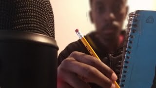 [ASMR] cool artist draws a picture for you ( close whispering)