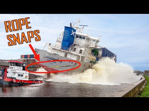 Ship Launch Fail: Rope Snaps during launch of SCOT EXPLORER