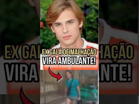 Se lembra dele? Ex galã de malhação trabalha como ambulante. Daniel Erthal