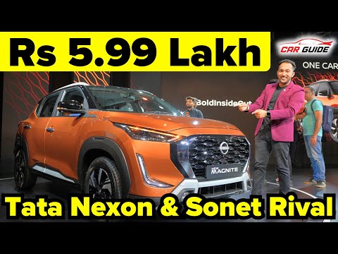 Nissan Magnite Facelift Full Walkaround - Rs 6 Lakh SUV | Tata Punch Facelift & Kia Sonet Rival 🔥