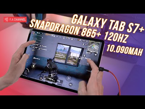 (VIETNAMESE) Chiến Game PUBG Mobile Maxsetting UltraHD - 60FPS Trên Galaxy Tab S7 Plus, Snap 865+ 120Hz, Pin 10K