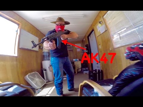HELD DOWN AT GUN POINT!!