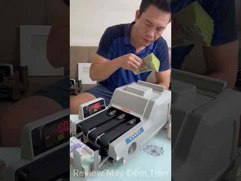 Review Máy Đếm Tiền Loại Băng Tải #shorts