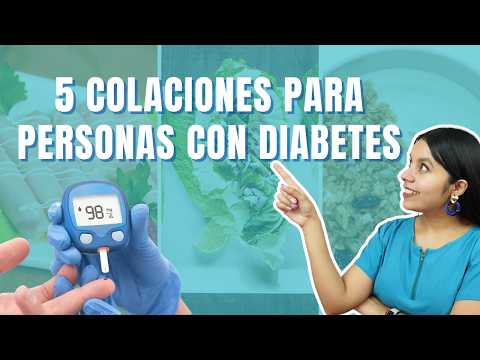 5 snacks ideales para personas con DIABETES