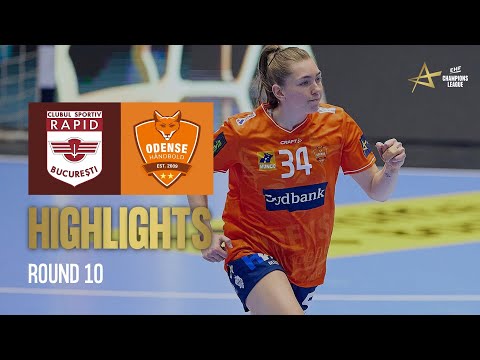 Rapid Bucuresti 🆚 Odense Håndbold | Round 10 | EHF Champions League Women 2024/25