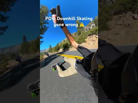 The Most INSANE Downhill CRASH You’ll See Today! #downhill #crash #bike
