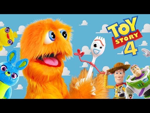 Toy Story in Real Life! 🚀 "Forky" meets Fuzzy! 😂 Toy Story 4 Opening 🤠 Live Action Toy Story