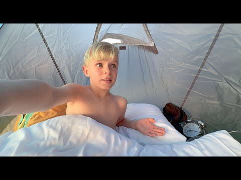 SLAPEN iN MiJN EiGEN MiNi TENT iN BELGiE 🇧🇪 | Weekvlog #18 | Luan Bellinga #170