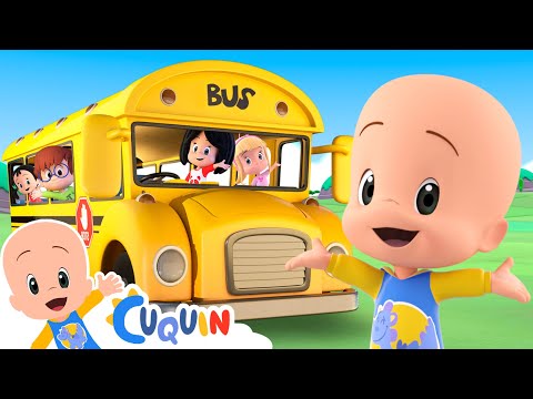 Las Ruedas del Bus 🚍 y más canciones infantiles con @FantasiaydiversionconCuquin