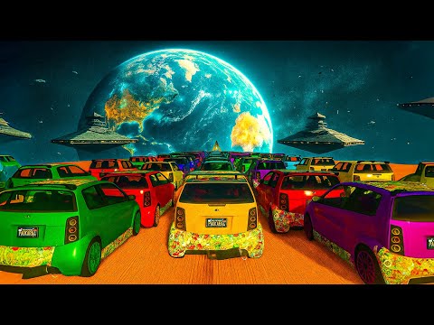 ΔΙΑΣΤΗΜΙΚΟ ΠΑΡΚΟΥΡ ΜΕ ΣΜΑΡΤΑΚΙΑ! - (GTA 5 Online)