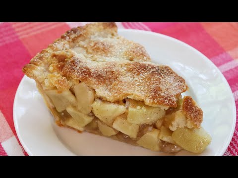 Homemade Apple Pie - 3 POUNDS OF APPLES, Easy Oil Crust