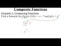 Exploring Composite Functions
