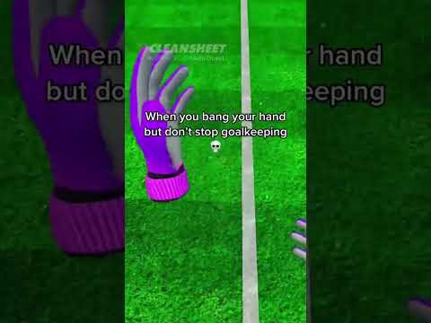 I hit a table 💀 #goalkeeper #soccer #football #vr