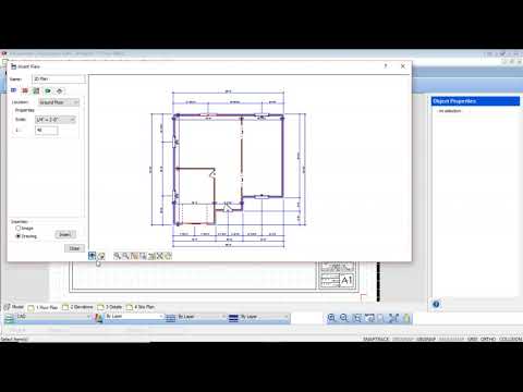 Home Design BIM Software - Creating 2D Working Drawing...