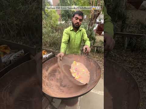 Desi #style #sand #papad Thodi #street food hungry😋 #tasty food #Oil Free Desi Snack food #ludhiana