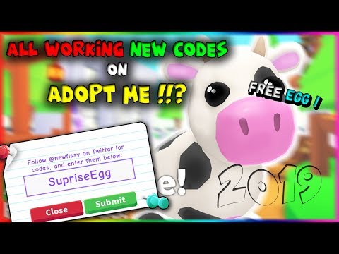 Adopt Me Codes Roblox 2019 07 2021 - all codes for adopt me roblox