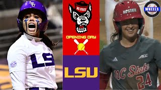 NC State vs #13 LSU Highlights | 2026 College Softball Highlights
