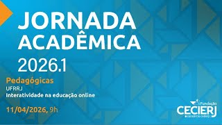 Jornada Acadêmica 2026.1 Pedagógicas UFRRJ