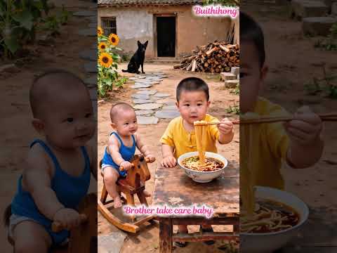 Brother take care baby #shots  #shortvideo  #viralvideo