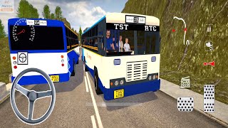 TSRTC Bus Driving in Bharat Bus Simulator Android Gameplay | Indian Bus Game Download