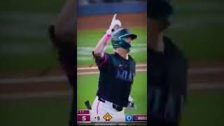 Kyle Stowers hits a GRAND SLAM ON MASON MILLER!!!🤯🤯 #mlb #grandslam #miamimarlins #athletics