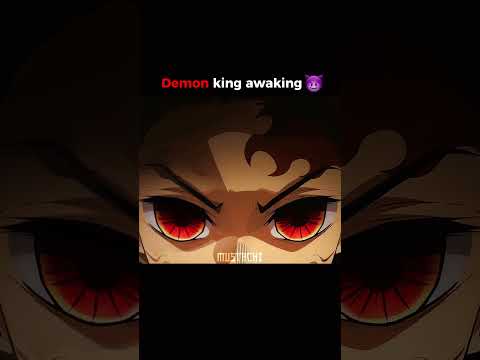 Demon king awaking 😈 #demonslayer #tanjiro #giyuutomioka