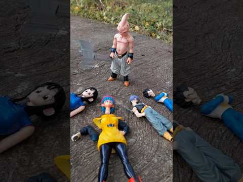 goku comes to the rescue but is too late 🥲 #actionfigures #goku #dragonball #shorts