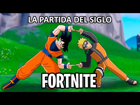 LA PARTIDA DEL SIGLO - FORTNITE DRAGON BALL (SPIDERVERSE, GOKU, NARUTO, AVENGERS) | FactyKilian