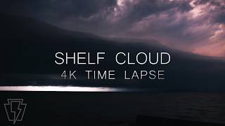 APOCALYPTIC Shelf Cloud and Lightning Time Lapse in 4K - Lake Erie, PA