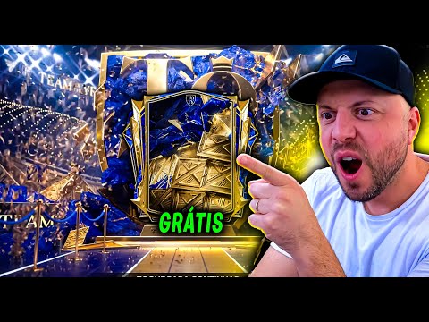 Ganhei Carta UTOTY de GRAÇA no PACK open fc mobile 25