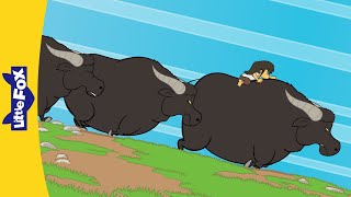 The Great Buffalo Stampede | The Jungle Book Ch.17-18 | Little Fox