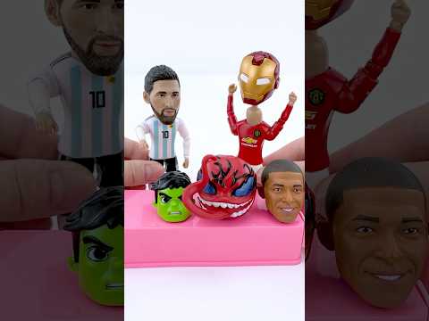 Satisfying with Unboxing Ronaldo looking for his head Toys! ASMR #ronaldo #toys