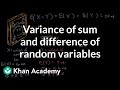 Understanding Random Variables and Variance
