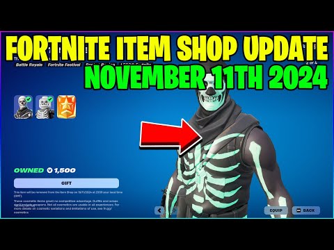 SKULL TROPPER IS BACK! 😂 Fortnite Item Shop [November 11th, 2024] (Fortnite Battle Royale)