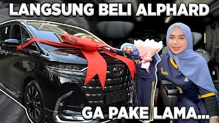 RICIS BELI ALPHARD LANGSUNG DATENG KE RUMAH…