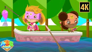Once I Caught A Fish Alive Song And Cartoon Videos for Kids