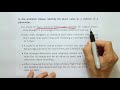 Statistics vs Parameters Concepts