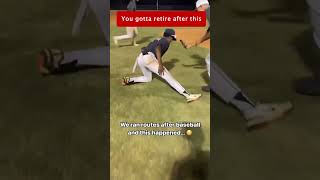 Hope he's a FIRST BASEMAN 💀😬 #shorts