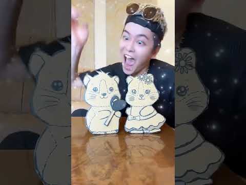 DOLL SQUID GAME VS GET BITTEN BY A CARDBOARD HAMSTER！#asmr