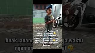 liat video ini jd keinget cerita farel di podcast 😢 #farelprayoga
