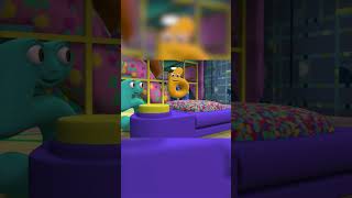 Can Four MASTER His Jump?! #Numberjacks #Shorts #kidsvideos #learnmaths