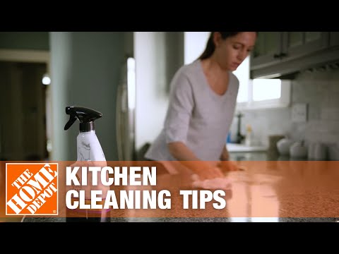How to Clean a Kitchen