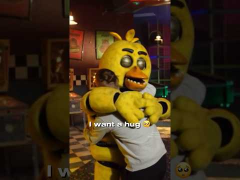 The FNAF Animatronics ARE REAL!? AND HUG!? #fnaf #shorts