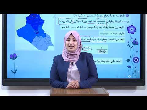 الرياضيات - السادس الابتدائي - الفصل الخامس , مقياس الرسم , الجزء الثاني