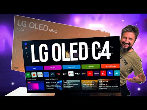 Cada vez melhor! LG OLED EVO C4 // Unboxing e impressões