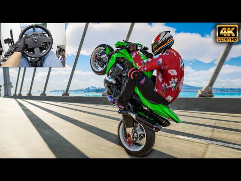 Kawasaki Z1000 ABS  - The Crew Motorfest | Thrustmaster TX - Gameplay