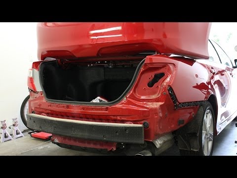 2012 toyota camry rear bumper repair #6